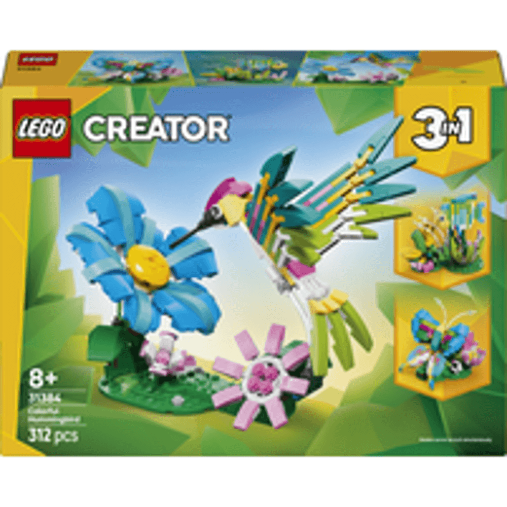 Lego Wild Animals Colourful Hummingbird